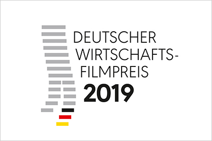 Logo Deutscher Wirtschaftsfilmpreis 2019